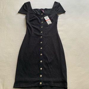 Material Girl Button Down Dress
